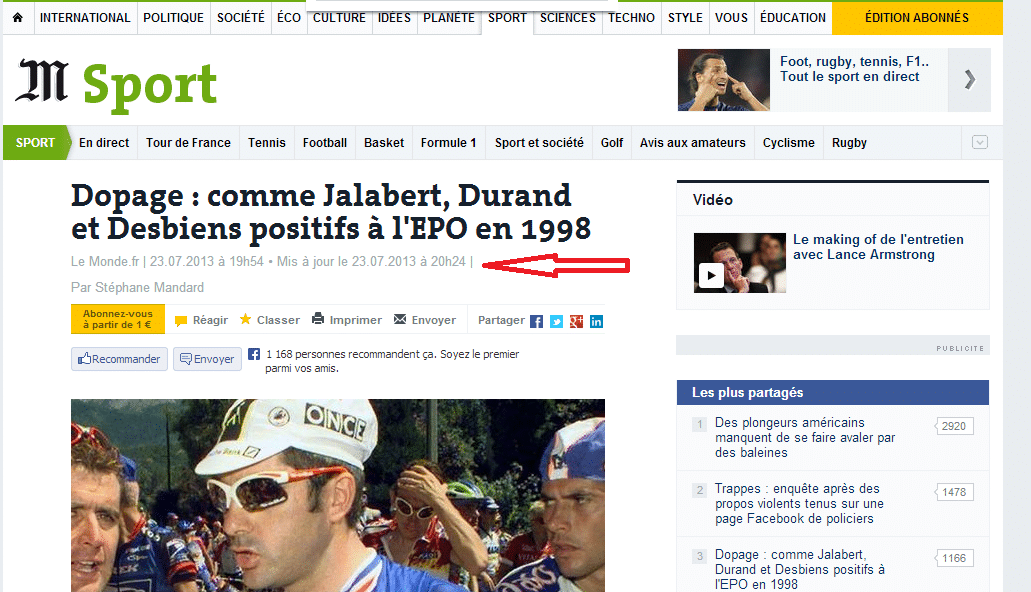 Google Actualités : bug ou tentative de manipulation ?