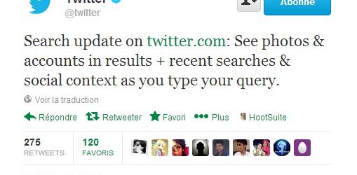 Twitter dévoile son nouveau moteur de recherche