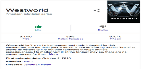 Pourrons-nous bientôt noter films et séries télévisées via le Knowledge Graph?
