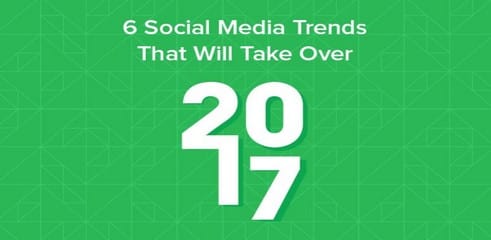 Les tendances réseaux sociaux pour 2017 en une infographie